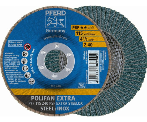 Pferd 60458 Polifan Psf Z-extra Disco Plano Tipo 27,