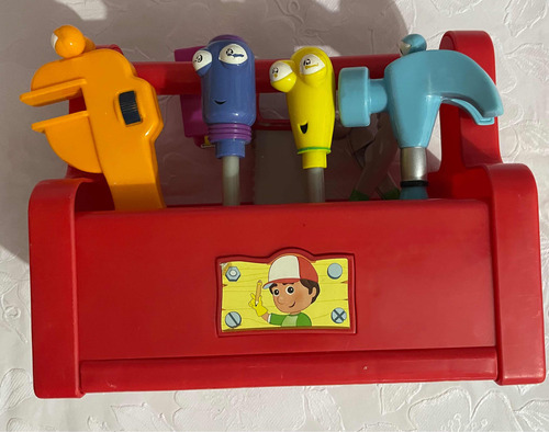 Manny A La Obra Juguete Caja De Herramientas Con Música (Usado)