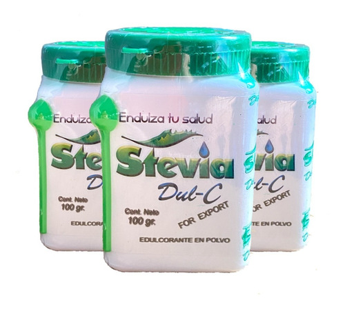 2 Adoçante Stévia 100g - 100% Natural Dul-c.