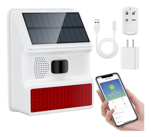 Alarma De Sensor De Movimiento, Sensor De Movimiento Wifi Pa
