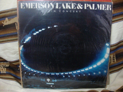 Vinilo Emerson Lake Y Palmer In Concert Insert Bi1