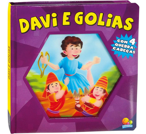 Lenticular 3d: Davi E Golias, De Little Pearl Books. Editora Todolivro, Capa Dura Em Português