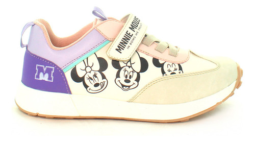 Tenis De Minnie Mouse Para Niña Disney 291511 Velcro (15.0 -