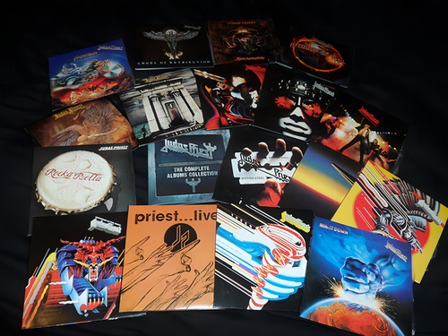 Caja de CD de Judas Priest, colección completa, 19 CD sellados