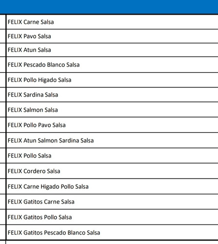 Felix Sobres Mix Varios Sabores Para Gato 45pzs De 85g C/u