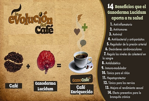 Ganoderma Gano Cafe 3 En 1 Oferta 4 Cajas Hongo Usa Full