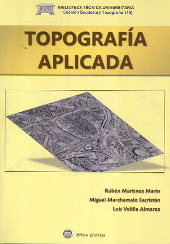 Libro Topografía Aplicada De Rubén  Martínez Marín , Miguel