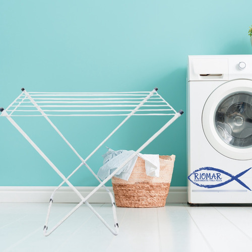 Varal De Chão Sem Abas Apartamento Branco Full