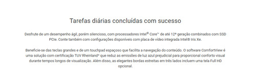 Notebook Dell Inspiron I15-i120k-a25p I5 8gb 512gb 15.6 W11 - Excelente (Recondicionado)