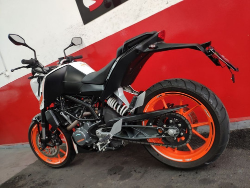 Ktm Duke 200 2019 Branca Branco