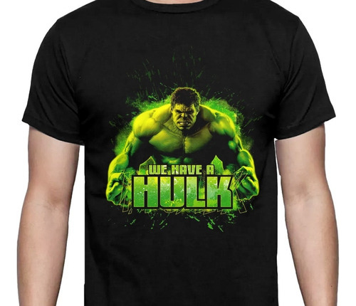 Hulk - We Have A Hulk - Polera Comic