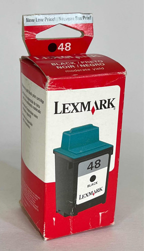 Cartucho Original Lexmark 48 Negro