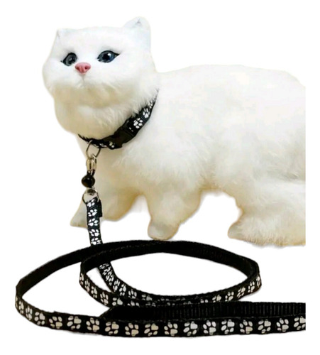 Set Collar Y Correa Paseadora Para Mascotas Perros Y Gatos