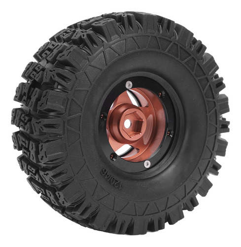 Juego De Llantas Brown Rc Crawler De Aleación De Aluminio, 4