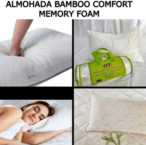 Almohadas Bamboo Memory Foam