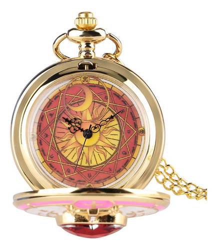 Sakura Card Captor - Reloj De Bolsillo Anime Kero Cosplay 02