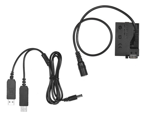 Adaptador De Corriente Dum Usb Con Acoplador Dc Andoer Lp-e8
