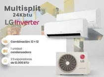 Comprar Aire Acondicionado Multisplit 24000 Btu LG Trae 2 Consolas