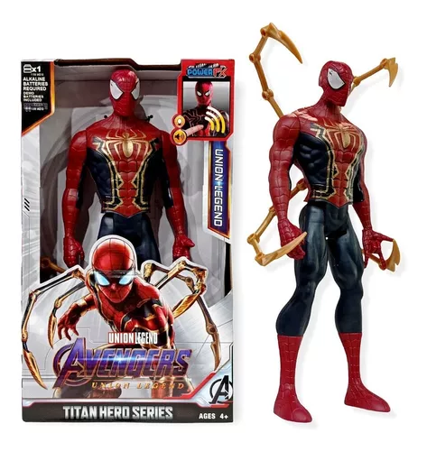 Muñeco Spiderman Articulado Con Sonido 30cm E3552 Hasbro