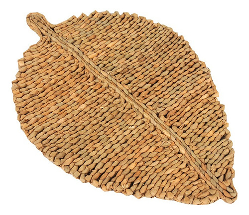 Individual Fibra Natural Seagrass Centro De Mesa Seagrass Hoja