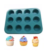 Comprar Bandeja Para Hornear 12 Cupcakes Muffins Molde Antiadherente