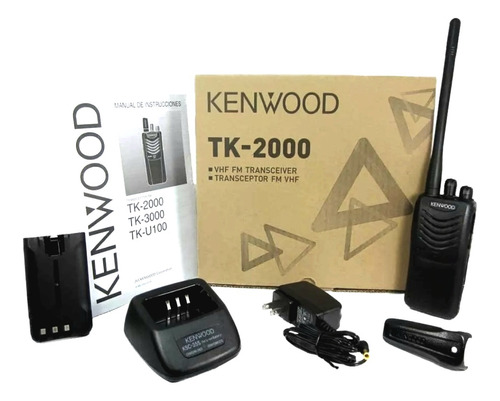 2 Radios Kenwood Tk2000 3 Baterias Extra 