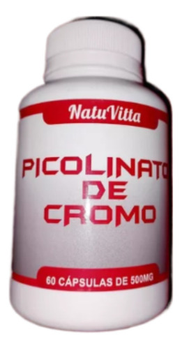 Picolinato De Cromo Natu Vitta 60 Capsulas