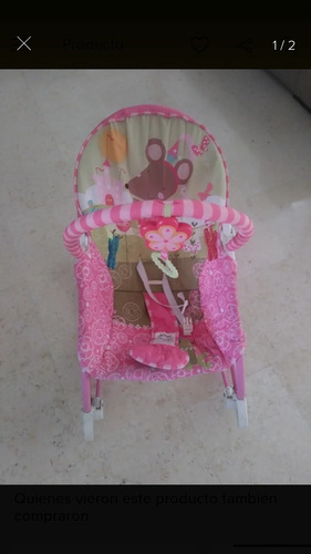 Imagen 1 de 3 de Silla Vibradora De Bebes 20 Trum