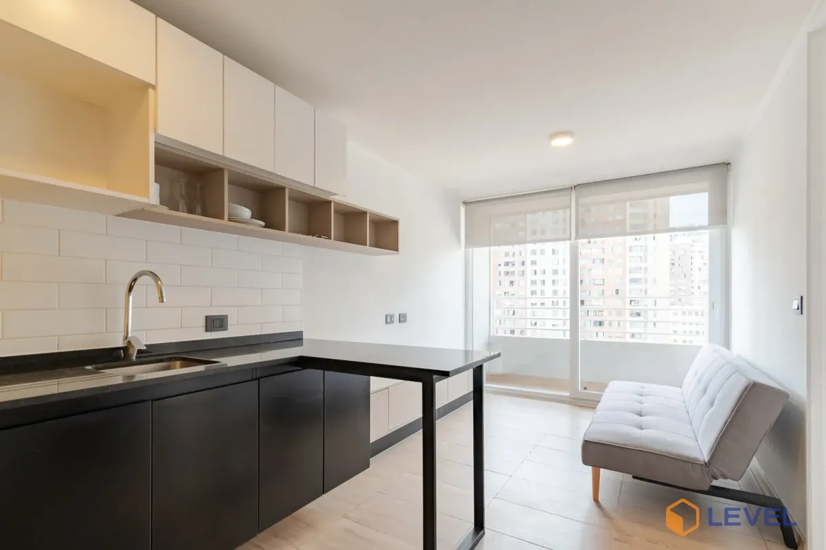 Imagen 1 de 22 de Don Pepe 88 Arriendo Departamento 1 Dorm Con Terraza Piso 7