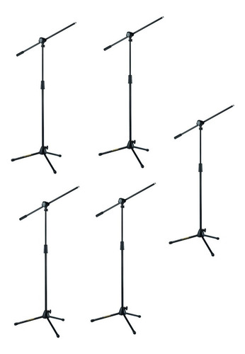 Hércules Ms432b Atril Base Para Micrófono Con Boom 5 Piezas