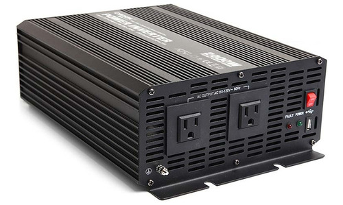 Inversor Car2k-24v Carspa, 2kva, 2000w, 24v - 115v