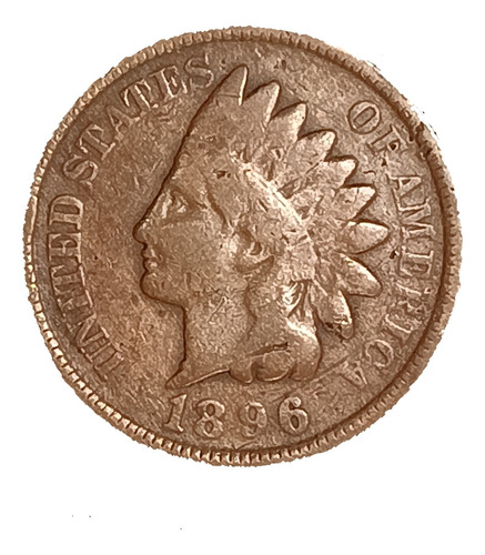 Estados Unidos 1 Cent 1896 Bueno Km 90a