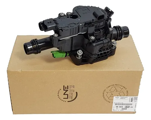 Carcaça Caixa Válvula Termostática Expert Peugeot 9850364680