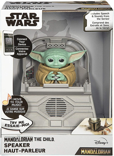 Baby Yoda Mandaloriano Electronico Interactivo Con Sonido