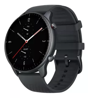 Smartwatch Amazfit Gtr 2 Thunder Black Nova Versao C/ Alexa Cor Da Pulseira Obsidian Black Cor Do Bisel Preto