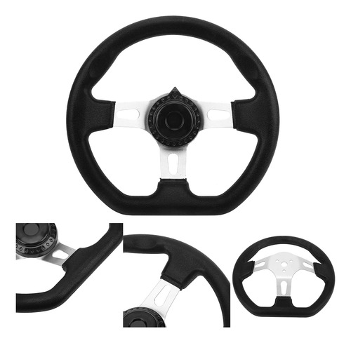 Volante Go Kart 3 Radios 26.99 Cm Universal Liberación Rápid