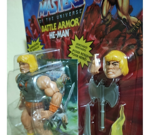 He-man Battle Armor Y He-man Puño Boleador (Usado)