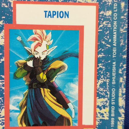 Card Dragonball Z Serie 2 Tapion #66 Bird Studio 1989 (Usado)