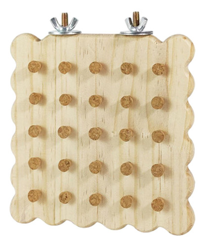 Juguete Con Tapón Para Masticar Loros, Juego 15cmx15cmx1cm