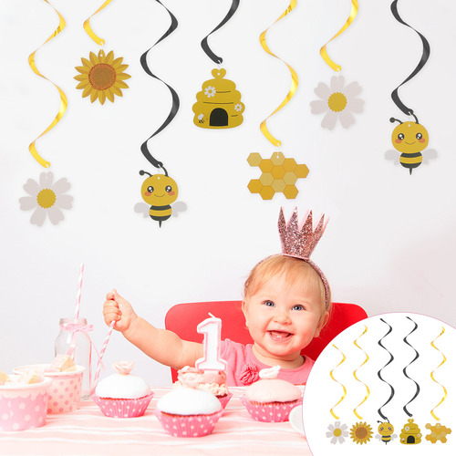 Decoración En Forma De Panal De Abeja, Adornos De Abeja Para