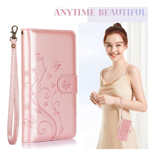 Funda De Piel Con Tapa Tipo Cartera Para iPhone 13 Pro Max 1