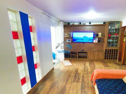 Imagem 10 de 30 de Lindo Sobrado Isauro Trinco. Ótima Localização, Seguro, Com Churrasqueira E Cozinha Planejada. Na Região Do Cajuru. - Ca01226 - 69178302