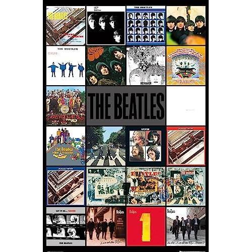 Póster De Pared De 24x36 De Álbumes De The Beatles, 2...