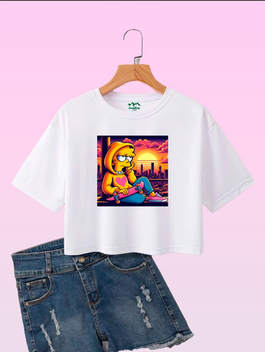 Camiseta Crop Top En Piel De Durazno Comodidad Y Durabilidad