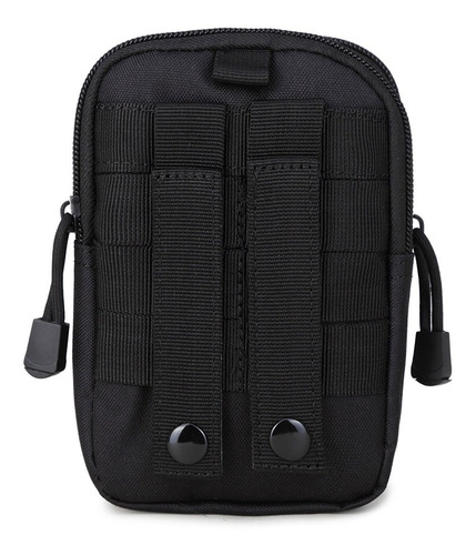 Imagen 7 de 8 de Morral Táctico Militar Molle Riñonera Funda Celular S-5022n