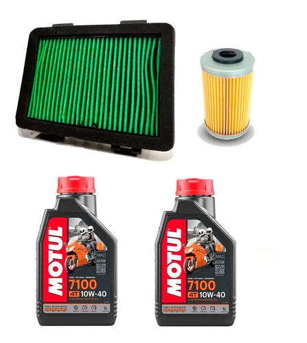 Kit Service Ktm Duke 250 390 Línea Nueva + 7100 Motul Ryd