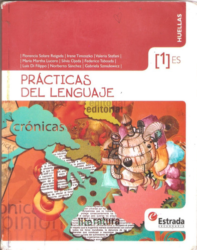 Lengua Y Literatura 1 Pract Lenguaje Huellas Edicion Vieja!
