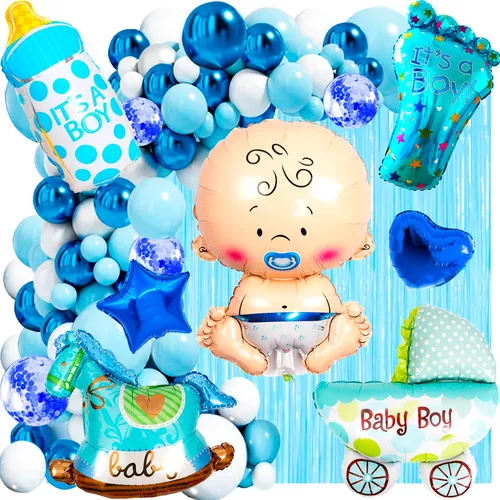 Decoración Baby Shower Azul 