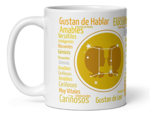 Taza Signo Del Zodiaco Geminis