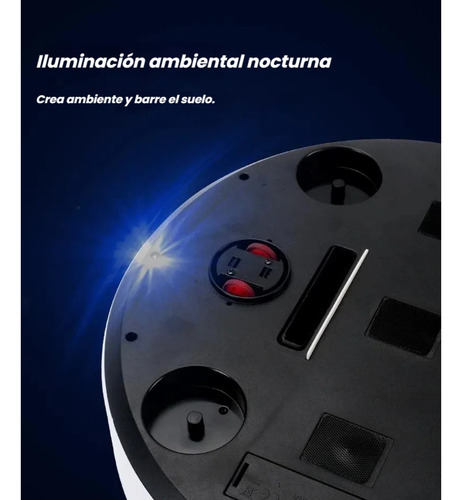 Para Aspiradora Robótica Inteligente 3 En 1, Mopa Y Carga